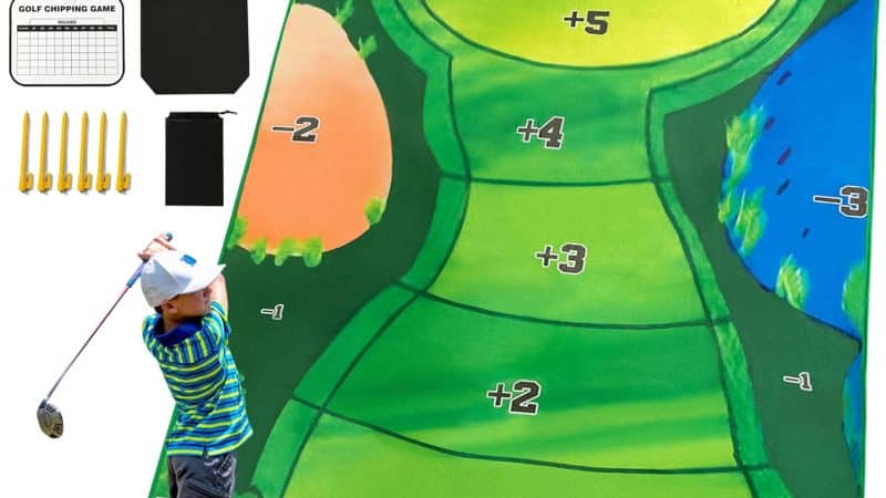 Enhance Your Golf Skills with the FLAVAS Chipping Golf Game Mat
