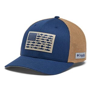 Columbia PFG Mesh Canada Fish Flag Stretch-Fit Hat Review